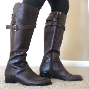 Ecco Brown Leather Boots